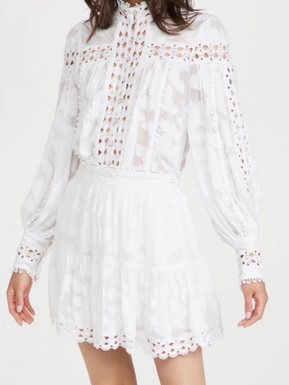 NWT - Rahi Ana Blouse - Off-White - Size Medium